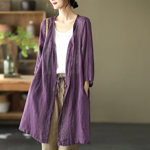 cotton linen shirt - MRSLM