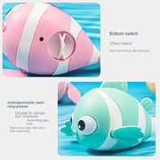 wind-up fish bath toy, view 9 - MRSLM