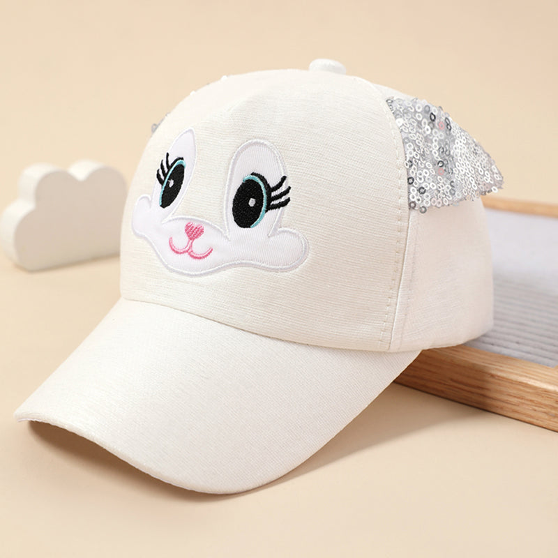 kids cat ear baseball cap, view 2 - MRSLM