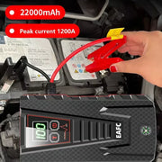22000mAh car jump starter with wireless charger, view 4 - MRSLM