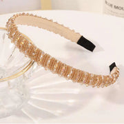 rhinestone crystal headband, view 2 - MRSLM