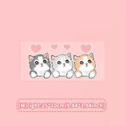 Cute cartoon cat car stickers, view 5 - MRSLM