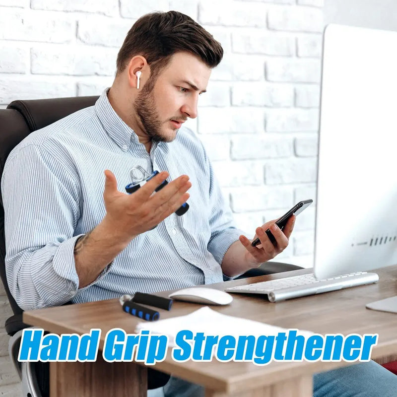 spring hand grip strengthener, view 5 - MRSLM