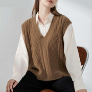oversized knitted vest - MRSLM
