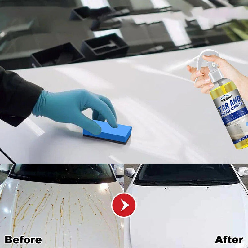 car oil tar and grease remover spray, view 6 - MRSLM