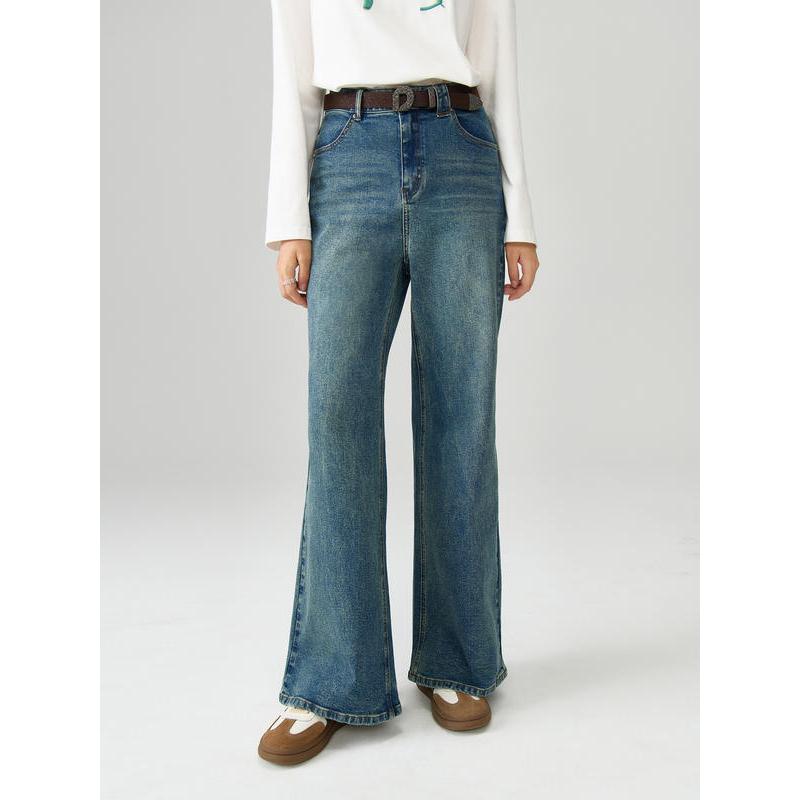 high waist flared jeans, view 5 - MRSLM