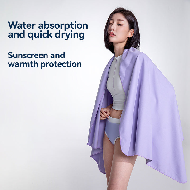 quick-dry microfiber beach towel, view 13 - MRSLM