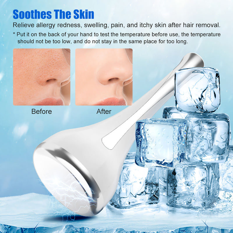 ice hammer facial roller massager, view 5 - MRSLM