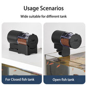 automatic aquarium fish feeder, view 8 - MRSLM