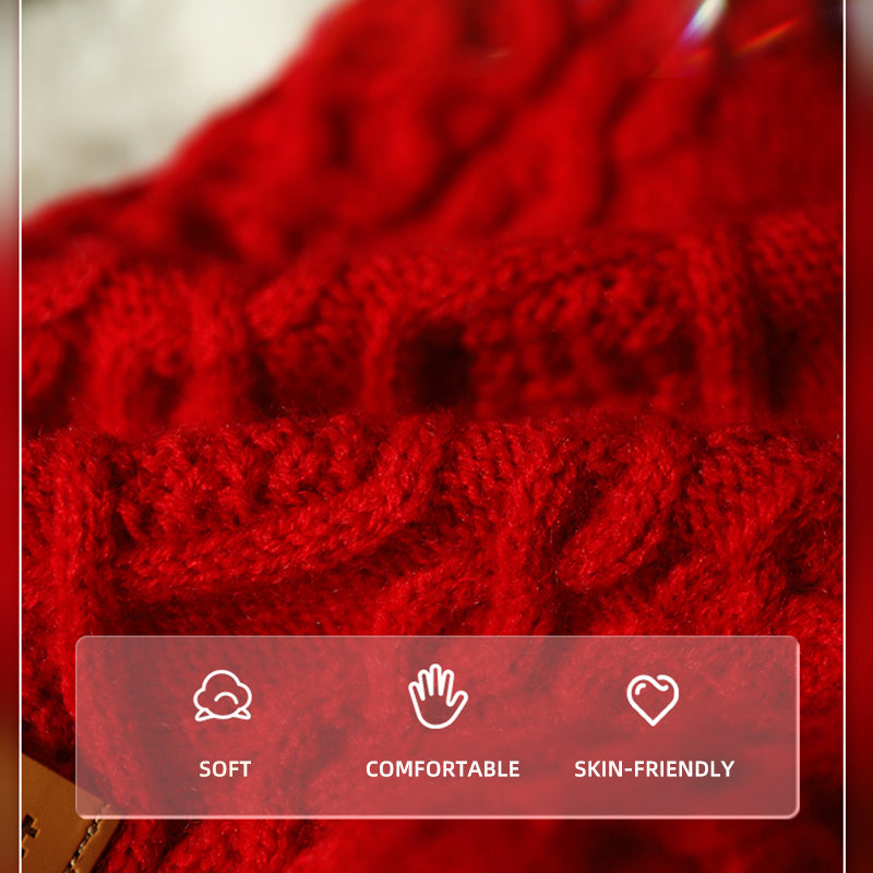 winter pet sweater, view 6 - MRSLM