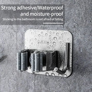 adhesive wall mop and broom holder, view 6 - MRSLM