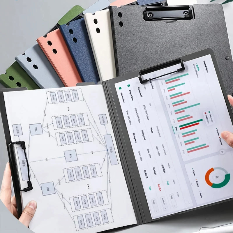 A4 file folder desk organizer with cover - MRSLM