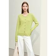 spring viscose blend cardigan, view 5 - MRSLM
