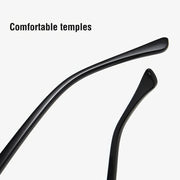 Retro square polarized sunglasses for men, view 11 - MRSLM