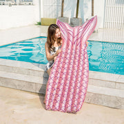 mermaid inflatable pool lounger, view 7 - MRSLM