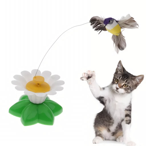 electric rotating butterfly cat toy - MRSLM