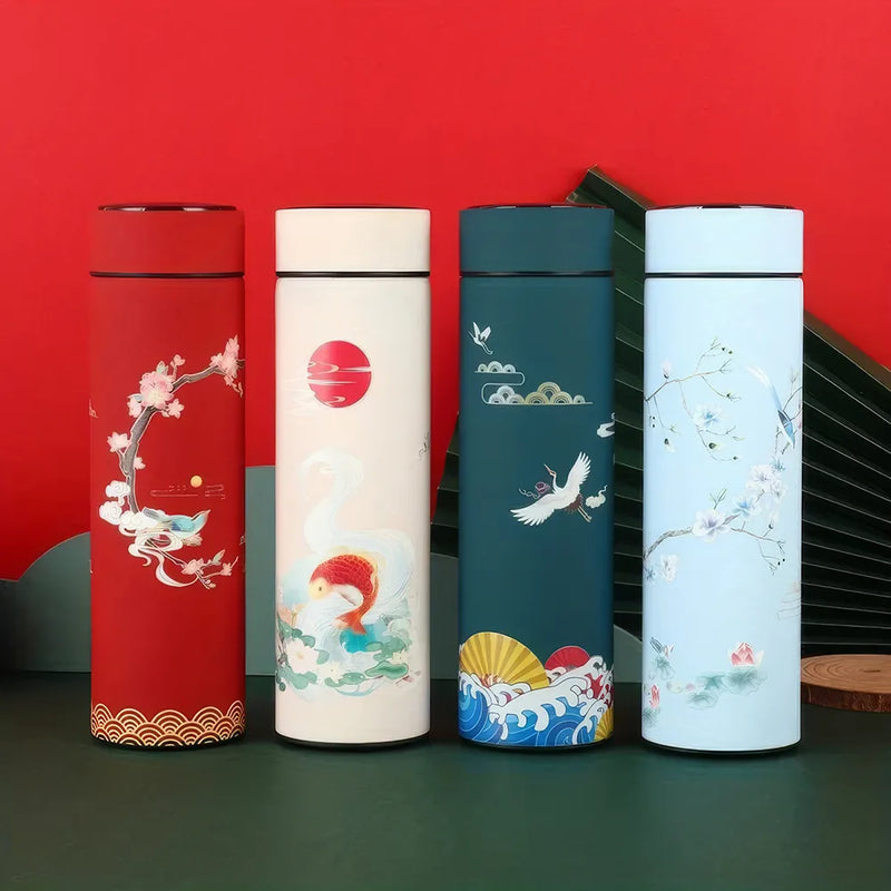 retro smart thermal water bottle - MRSLM