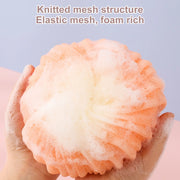soft mesh bath sponge, view 7 - MRSLM