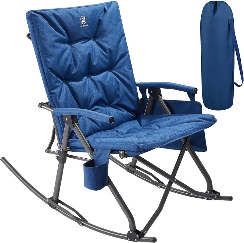 oversized folding rocking camping chair, view 2 - MRSLM