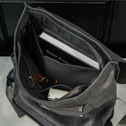 vintage green backpack, view 8 - MRSLM