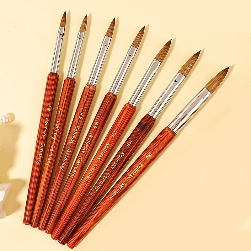 kolinsky acrylic nail brush, view 15 - MRSLM