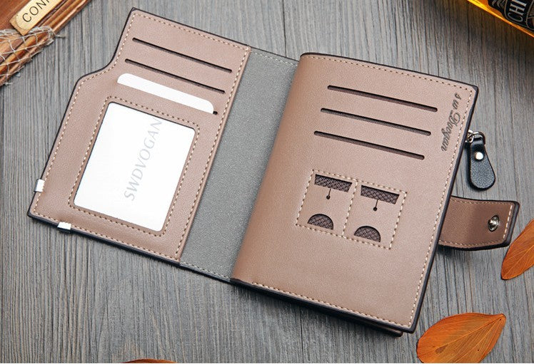 vertical buckle wallet, view 4 - MRSLM