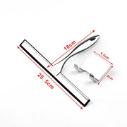 stainless steel shower squeegee, view 2 - MRSLM
