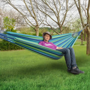 portable thick canvas hammock, view 4 - MRSLM