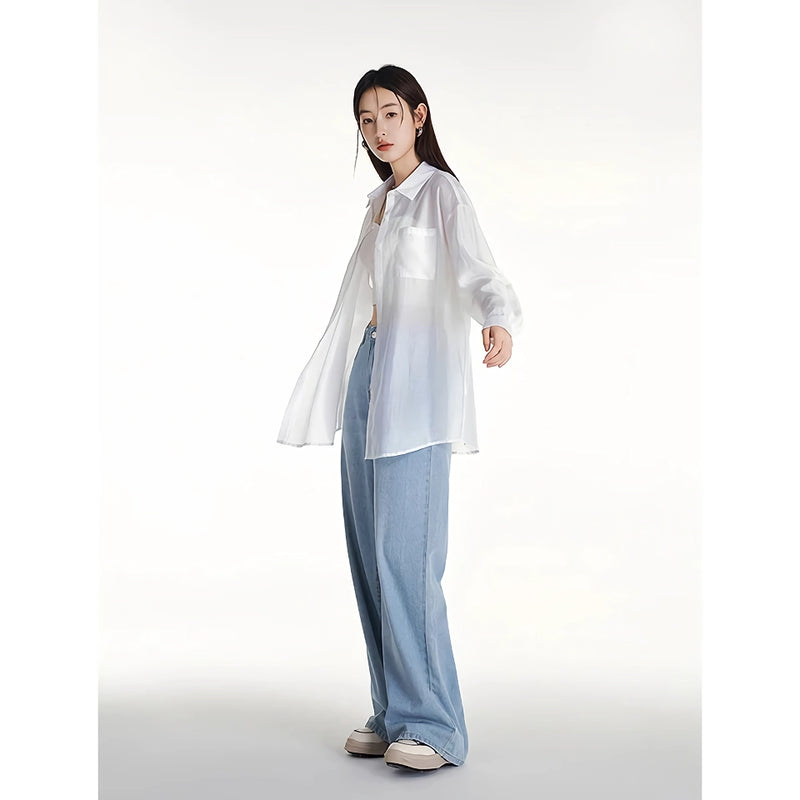 women's turn down collar office blouse, view 9 - MRSLM