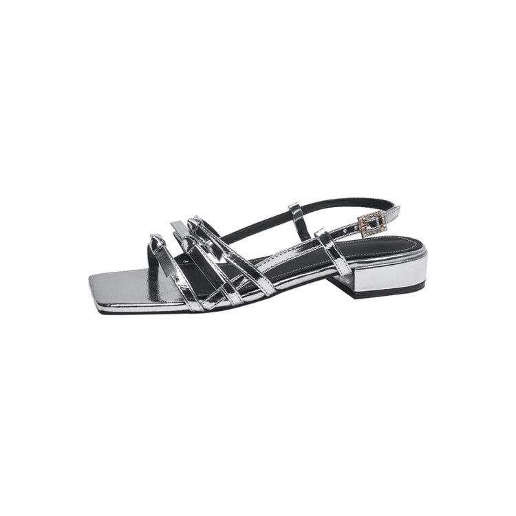 gladiator sandals low heel, view 8 - MRSLM
