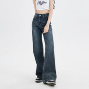 high waist vintage baggy jeans - MRSLM