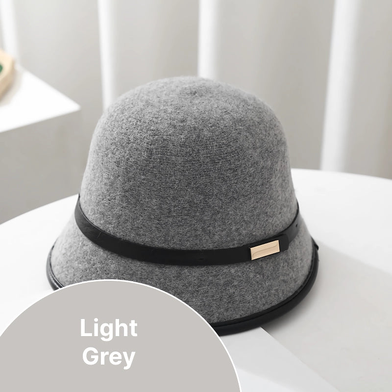 Unisex wool bucket hat with belt, view 5 - MRSLM
