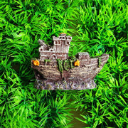 sunken shipwreck aquarium ornament - MRSLM