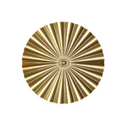 Round gold metal wall hanging, view 12 - MRSLM