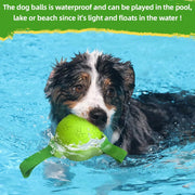 interactive dog soccer ball with straps, view 7 - MRSLM
