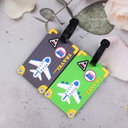 silicone luggage tags, view 9 - MRSLM