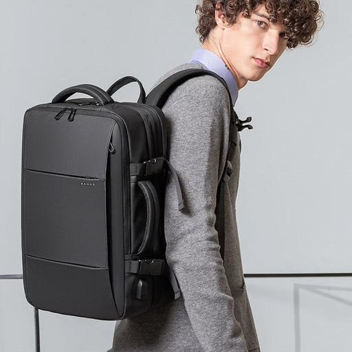 expandable USB travel backpack - MRSLM