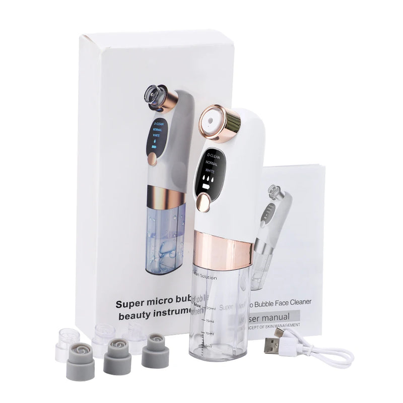 small bubble blackhead remover pore vacuum, view 2 - MRSLM