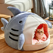 enclosed cat bed, view 5 - MRSLM