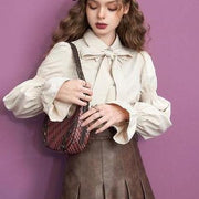 long sleeve casual office blouse - MRSLM