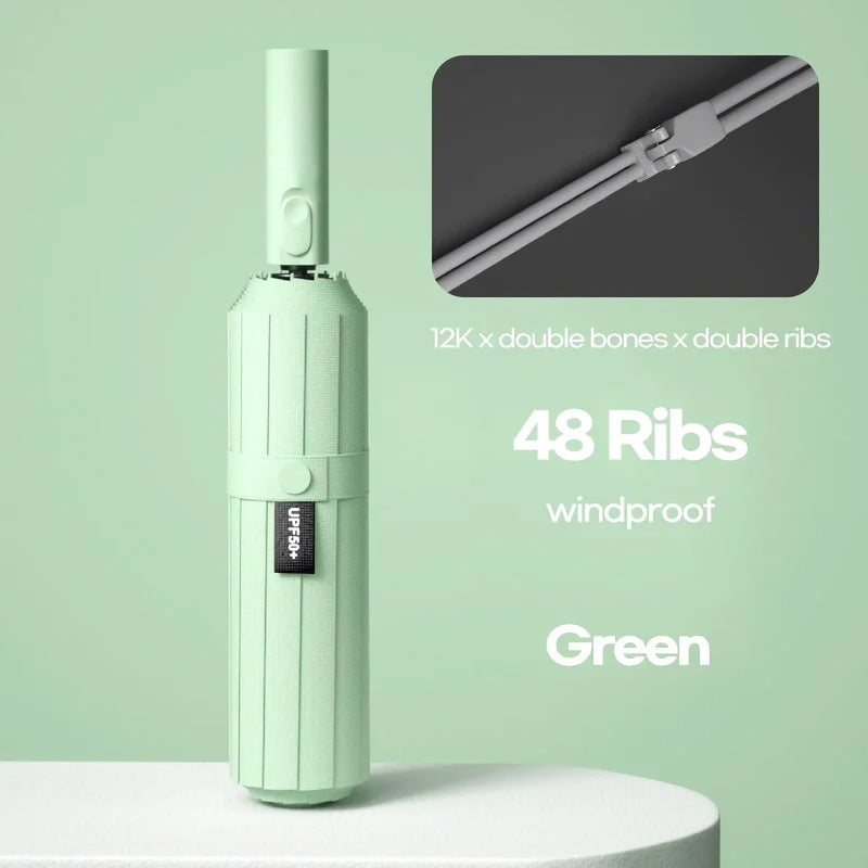 Foldable automatic windproof umbrella, view 6 - MRSLM