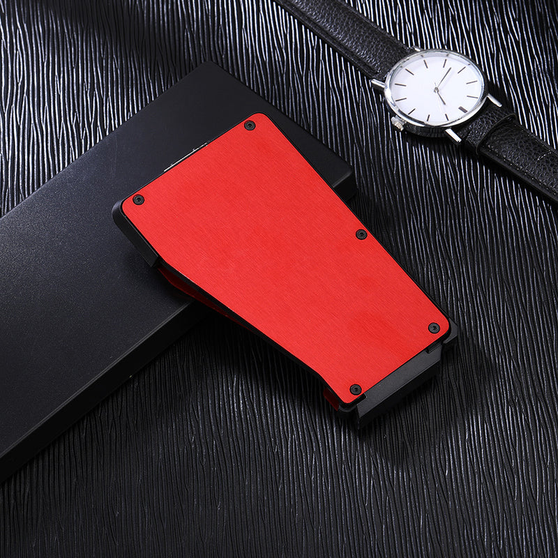 automatic pop-up metal card holder, view 8 - MRSLM
