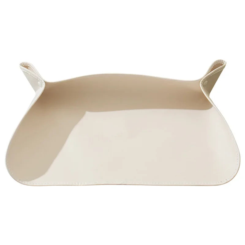 waterproof pu leather pet placemat, view 2 - MRSLM
