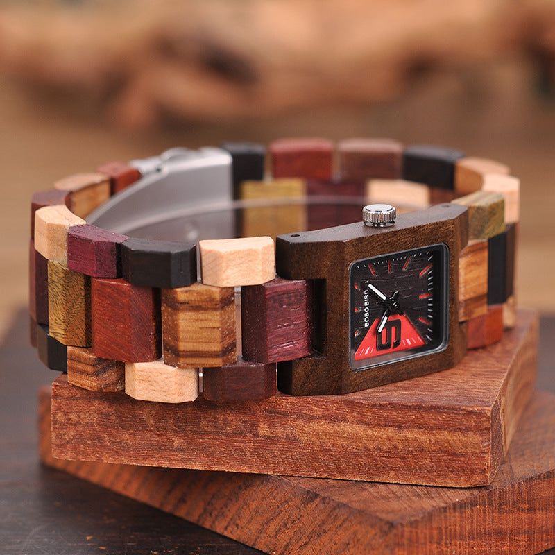 Wood watch