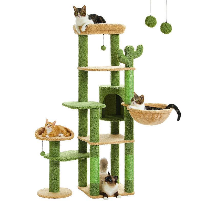 large cactus cat tree tower - MRSLM