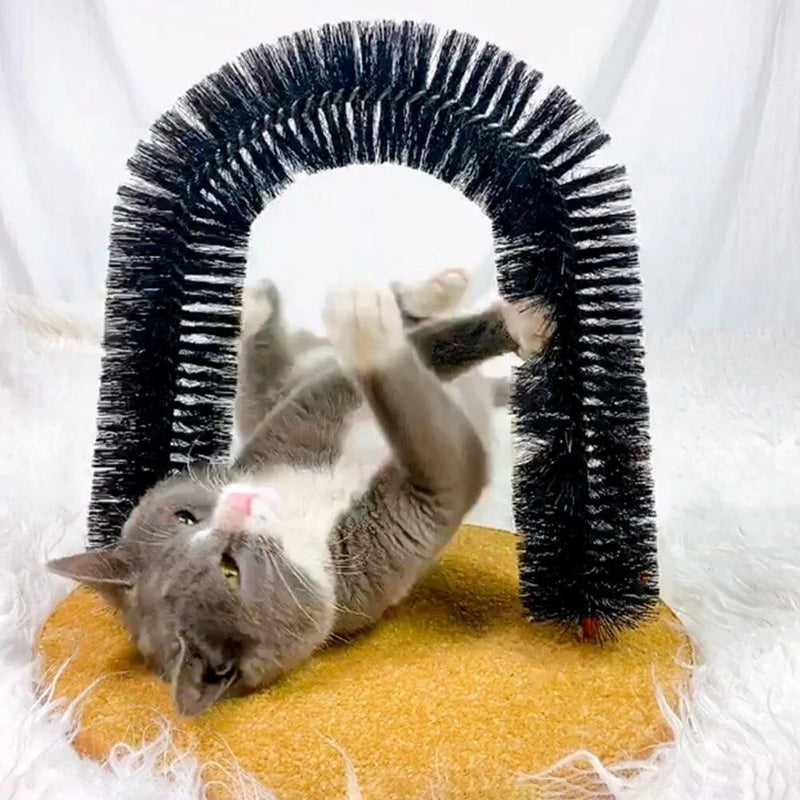 cat massage arch brush, view 5 - MRSLM
