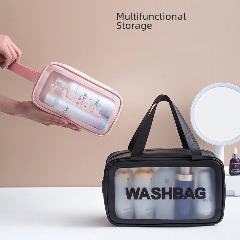 large capacity waterproof travel makeup bag, view 5 - MRSLM