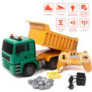 remote control engineering dump truck, view 5 - MRSLM