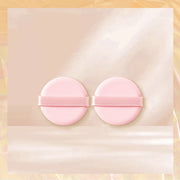 soft cotton powder puff makeup sponge, view 2 - MRSLM
