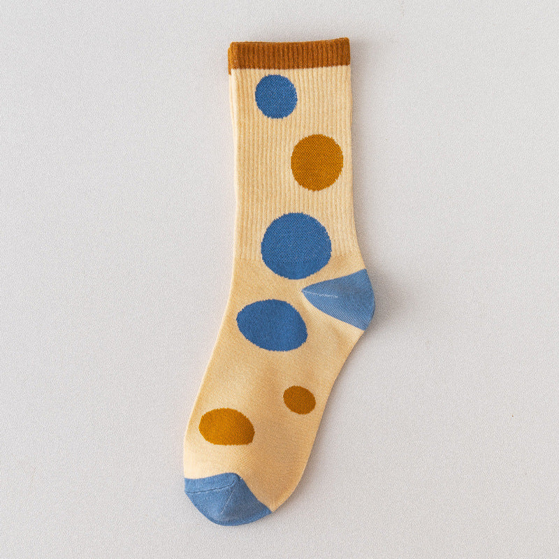 Cute pattern cotton socks, view 5 - MRSLM